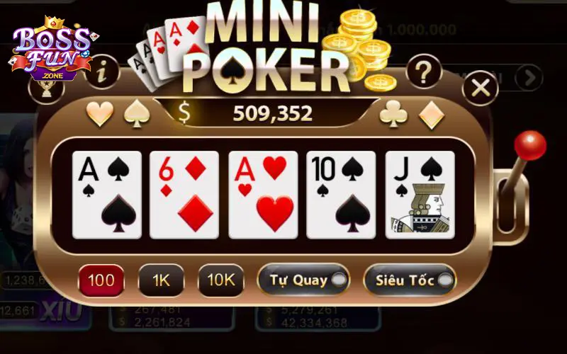 Kinh nghiệm chơi mini poker chiến thắng từ chuyên gia