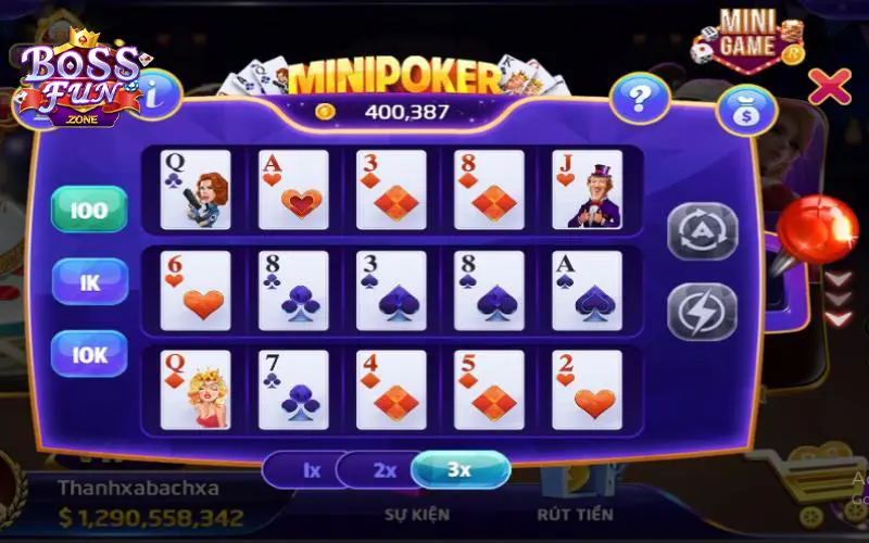 Một vài thông tin khái quát về game mini poker